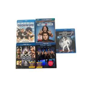 Comedy, Music & Pop Culture Blu-ray DVD Lot (5)